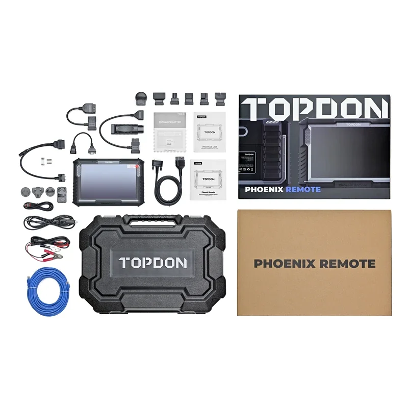 TOPDON Phoenix Remote Ecu Programer Programming Coding Tool Car Truck OBD2 Auto Scanner Diagnostic  Tool