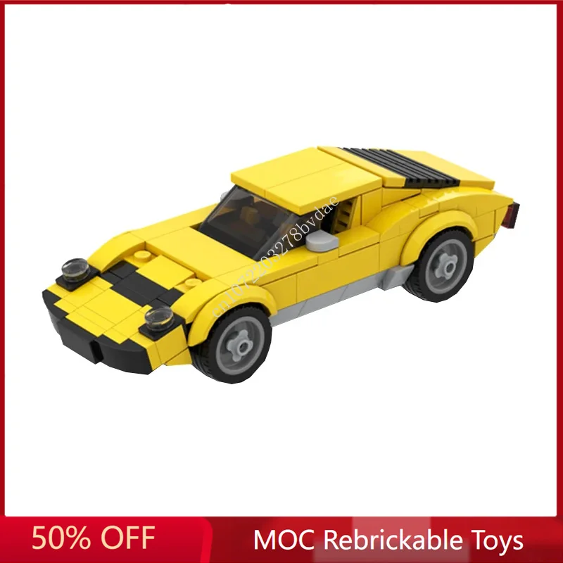 197PCS MOC Speed Champions High Performance Super Sportscar Model Building Blocks Technology Bricks DIY Assembly Kids Toys Gifts