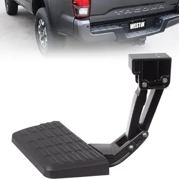 PT392-35100 Retractable Rear Bumper Step T-Step BedStep Off Road Pedal Tailgate Ladder Pick-up Truck For Toyota Land Cruiser