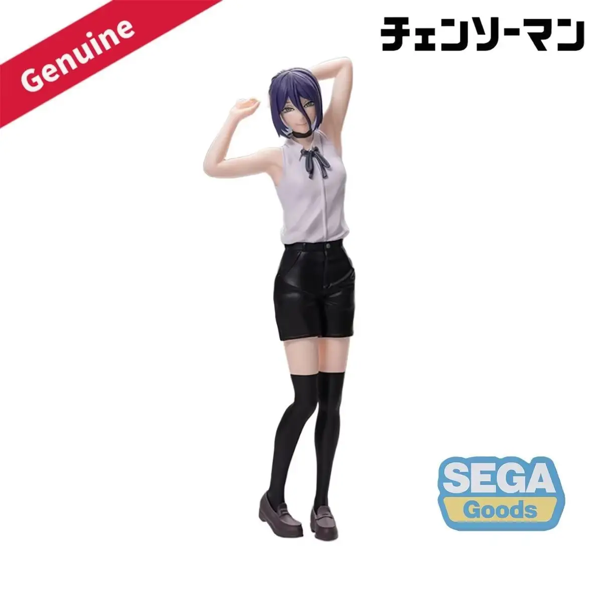 

Оригинальная настоящая предварительно окрашенная фигурка Sega High Premium Gekijouban Chainsaw Man: Reze Hen Reze, украшение в виде аниме-персонажа