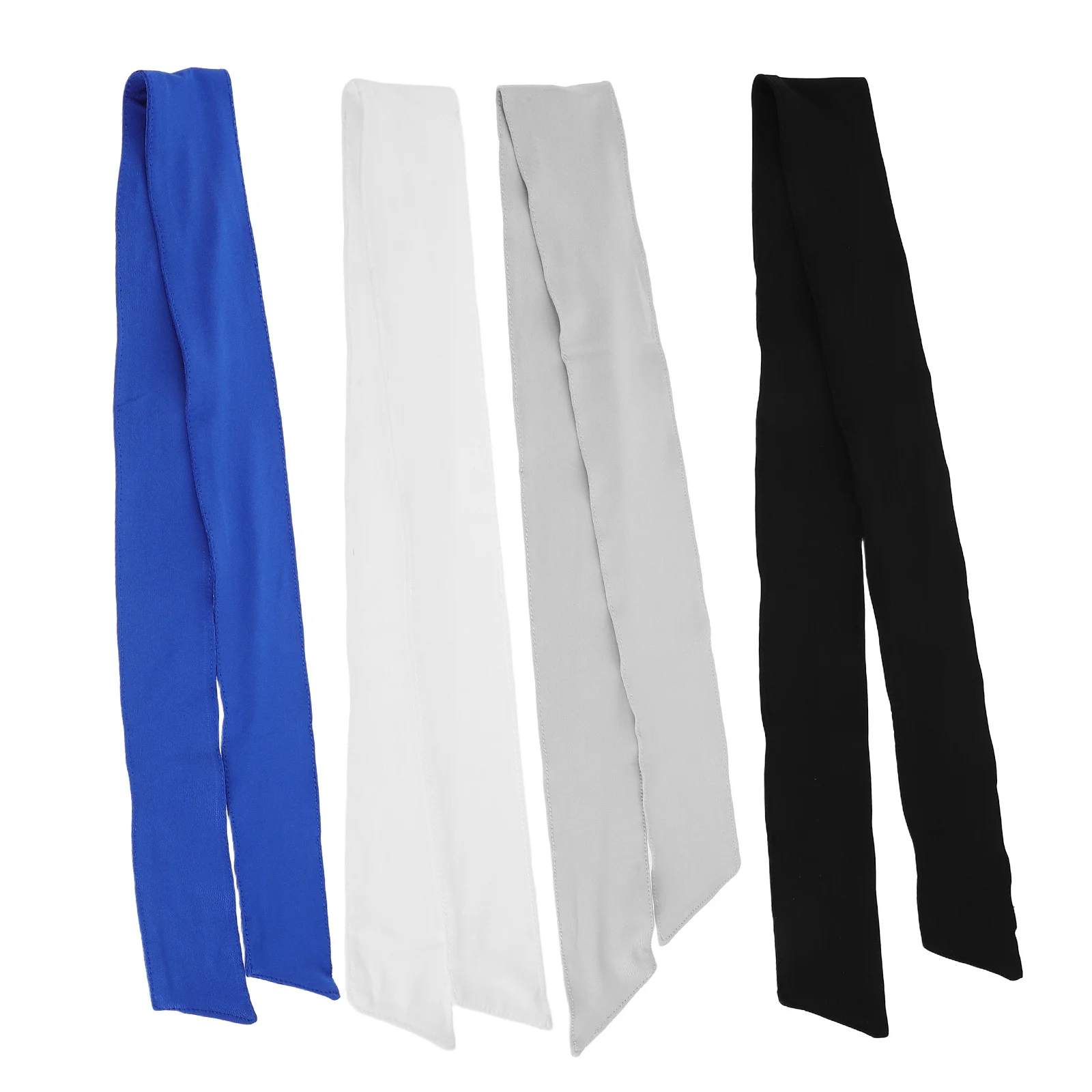 

4pcs Sports Sweatbands Unisex Elastic Headband For Men Women Running Yoga Fitness Basketball Tennis Ninja Karate Design Moisture