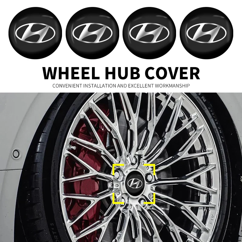 4Pcs Car Hub Center…