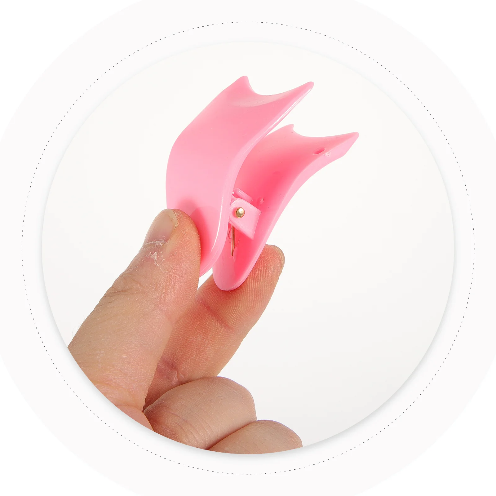 Pince à faux-cils, 5 pièces, petit outil applicateur de cils léger et pratique, Application facile des faux-cils, outil d'assistance des cils