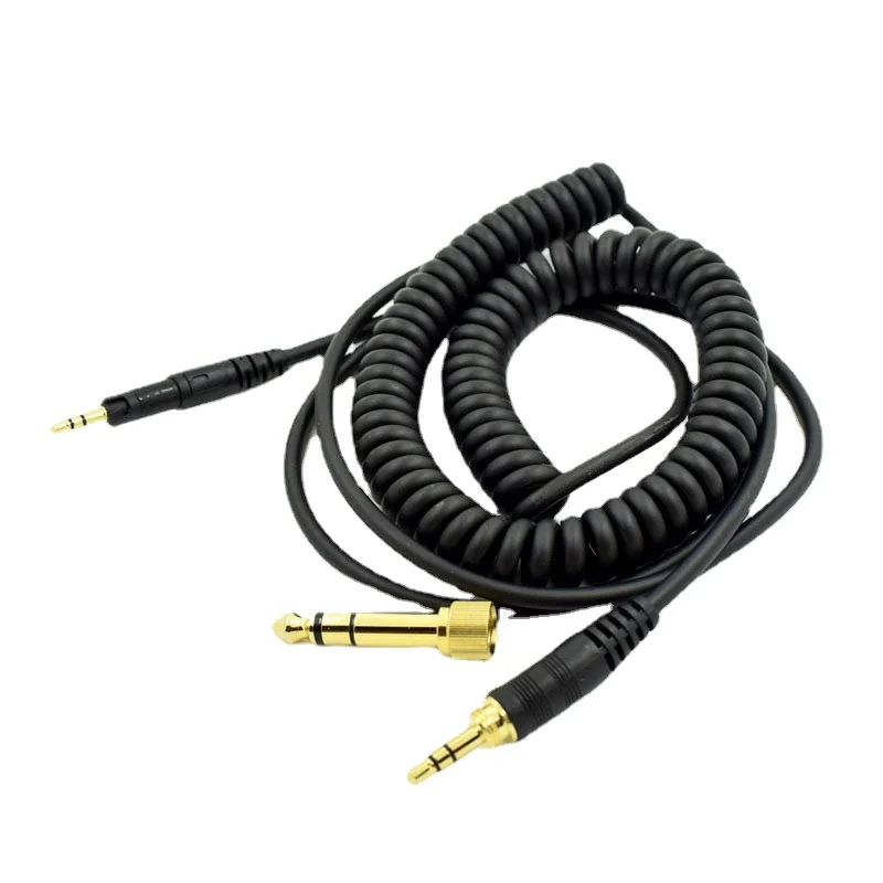 Replacement Cable 3m original  For Audio-Technica ATH-M50x ATH-M40x ATH-M70x Headphone Upgraded Spring line 3.5mm to 2.5mm cable