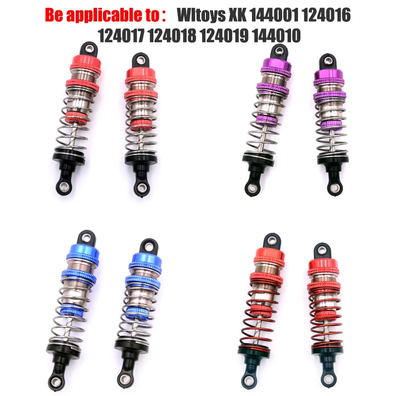 Wltoys XK 144001 124016 124017 124018 124019 144010  Shock Absorber High Speed Off-road Remote Control Automotive Accessories