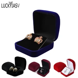 Stud Earrings Storage Box Drop Earrings Pendant Organizer Case Highly Velvet Small Necklace Jewelry Display Gift Packaging Boxes
