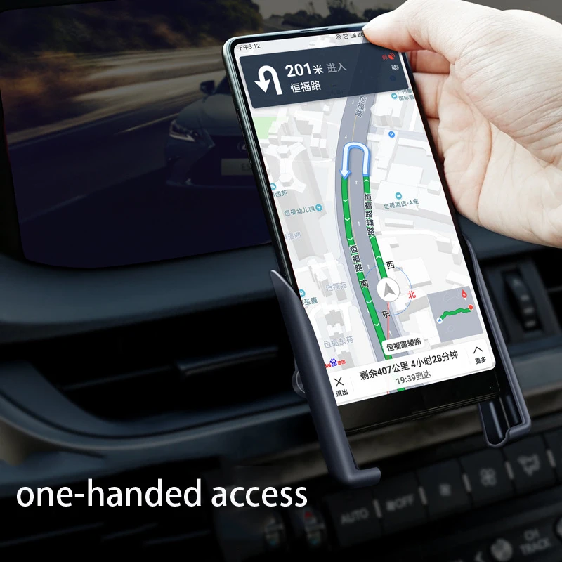 Gravity Car Phone Holder Mobile Stand Smartphone GPS Support Mount No Magnetic Mobile Phone Stand Support Smartphone