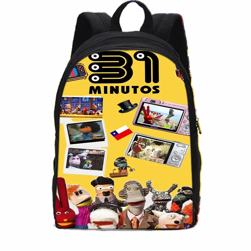 31 Minutos Backpack  for Child Light Weight Child Fashion Student Knapsack Best Gift  School Large Capacity Backpack