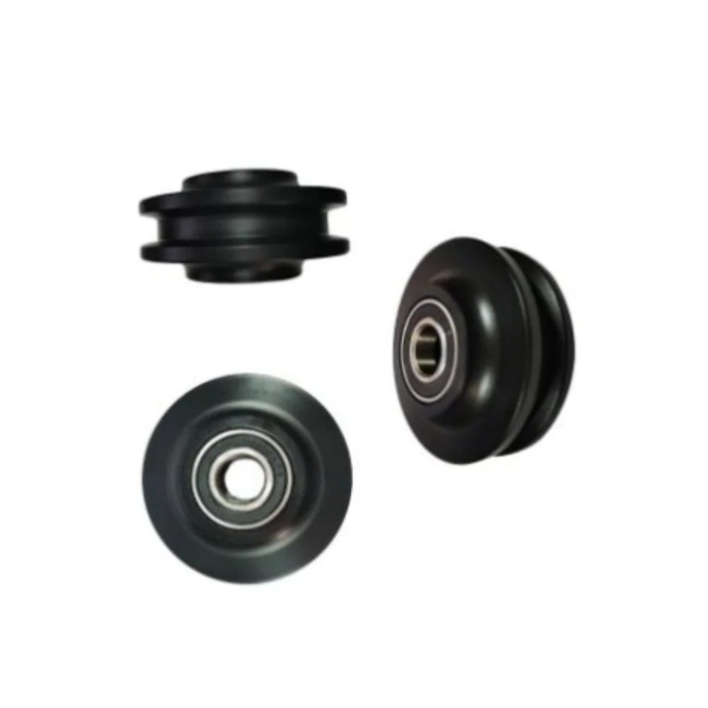 Easy To Install Door Pulleys Barn Door Roller Sliding Door Hardware Smooth Sliding Action Quiet Operational Control