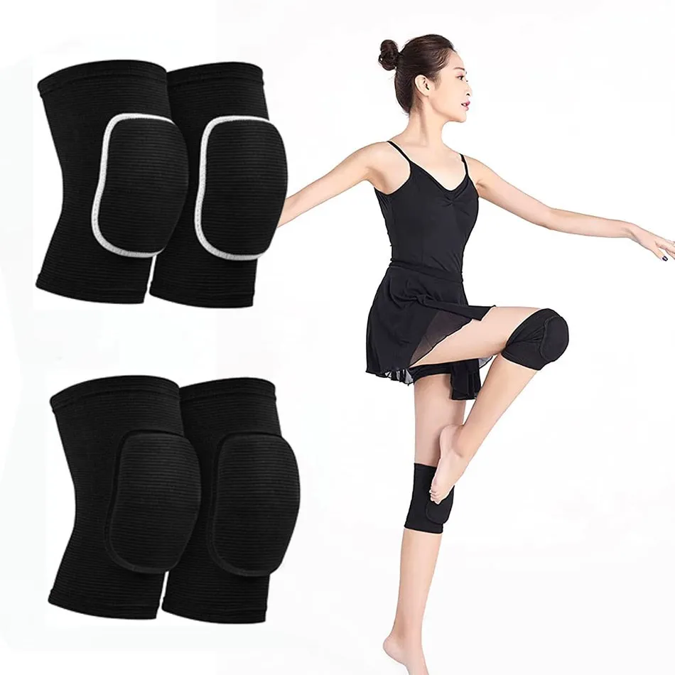 WorthWhile Dancing Knee Pads for Volleyball Yoga Women Kids Men Patella Brace Support EVA Kneepad Fitness Protector Work Gear