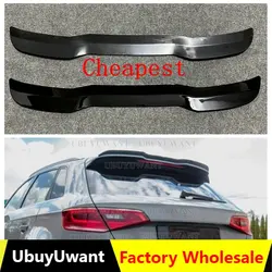 Für Audi A3 S3 S Linie 8V Hatchback 5 Türen 2014-2020 Hohe Qualität ABS Kunststoff Hinten Dach spoiler Stamm Flügel Boot Abdeckung Zubehör