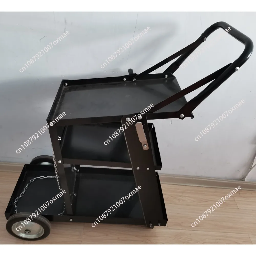 Electric welding trolley two-protection welding car gas shielded welding mobile hand-pulled car auto repair tool