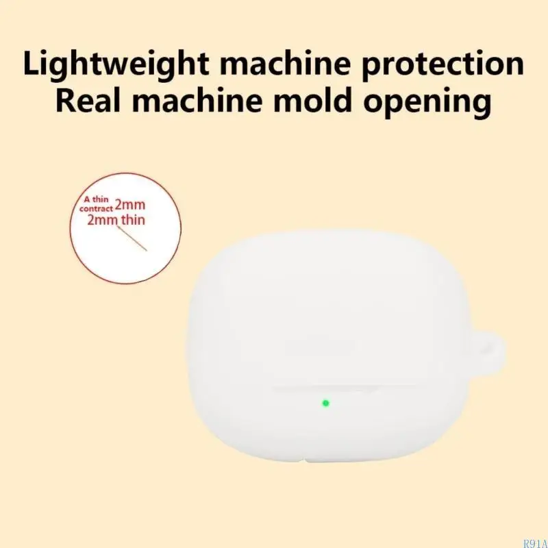 R91A Универсальный наушник корпус мягкий силиконовый защитный корпус хранение для наушника