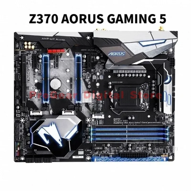

for Gigabyte Z370 AORUS GAMING 5 LGA1151 DDR4 ATX Motherboard Supports 8th/9th Gen Intel Core