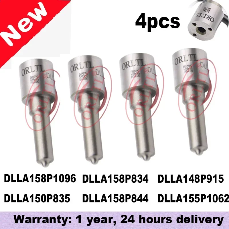 

4PCS DLLA158P844 DLLA155P1062 DLLA158P1096 DLLA158P834 DLLA148P915 DLLA150P835 for DENSO New Diesel Rail Fuel Injector Nozzle