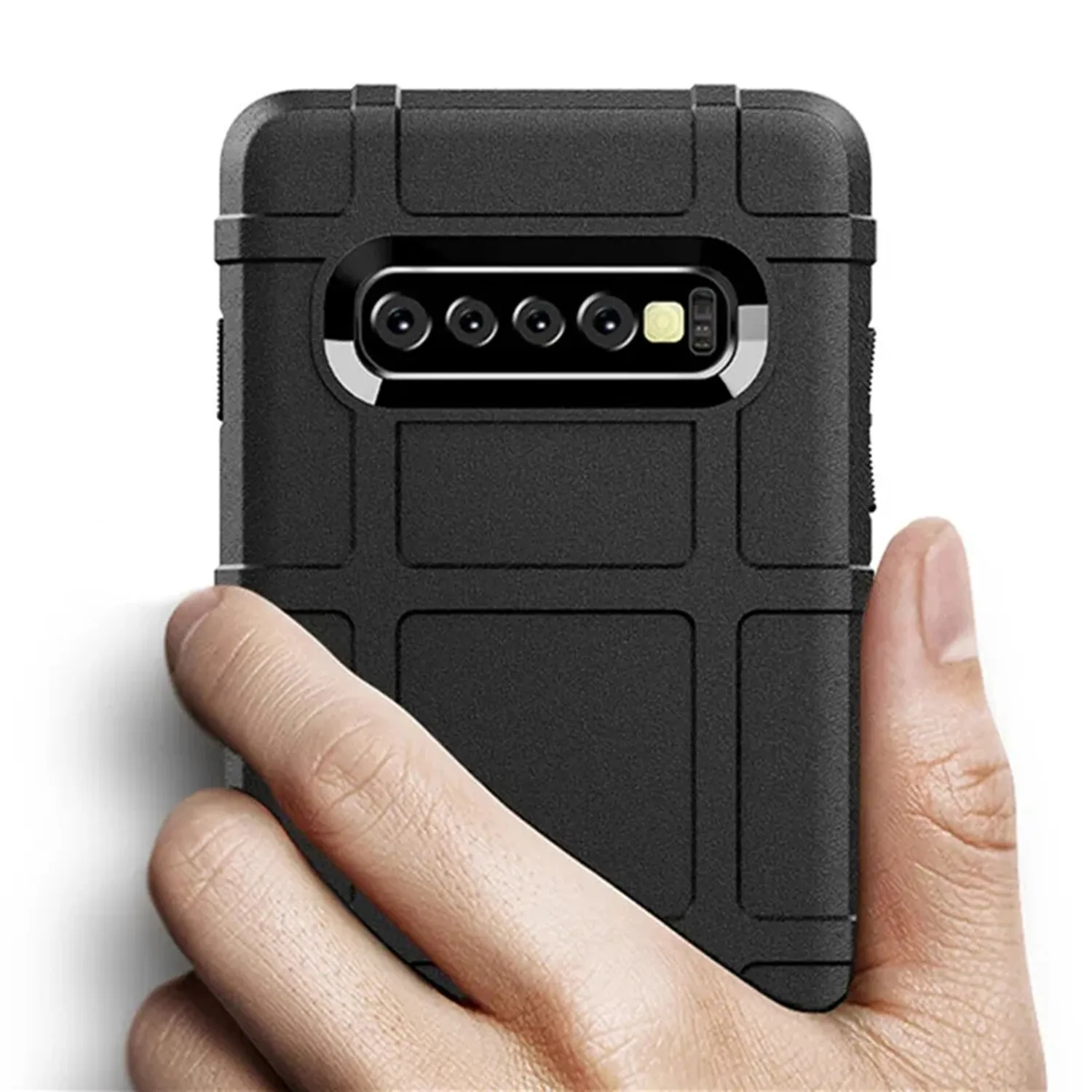 Armor Shield Case For Samsung Galaxy S10 Plus s10+ Anti Knock Back Cover for samsung s10plus Heavy Duty Shockproof Phone Case