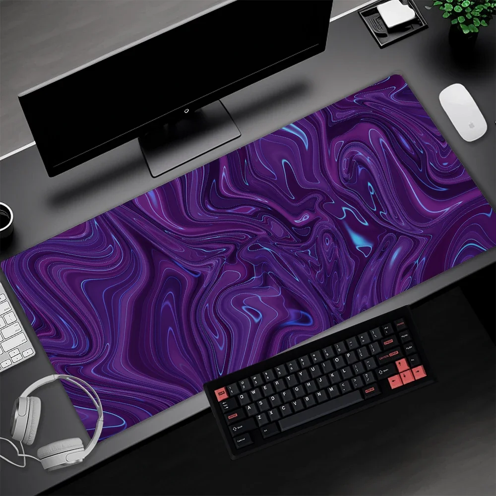 

Strata Liquid Mousepad Purple Desk Accessories Topographic Mause Pad Speed Extra Large Mouse Pad Pc Accessories Carpet Custom