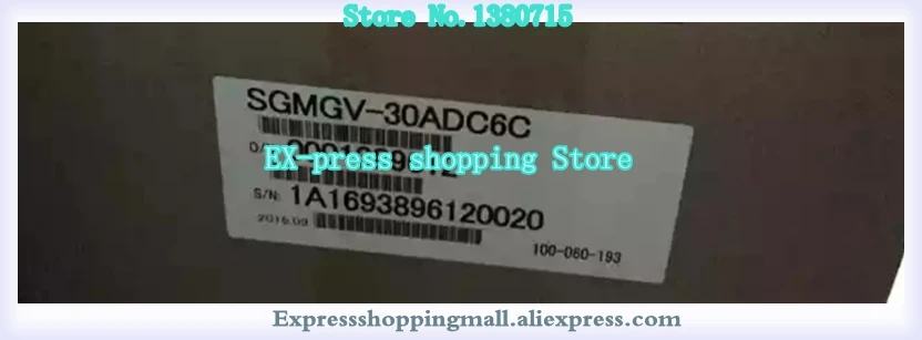 

New SGDV-200A01A SGMGV-30ADC6C 200V 2.9KW System