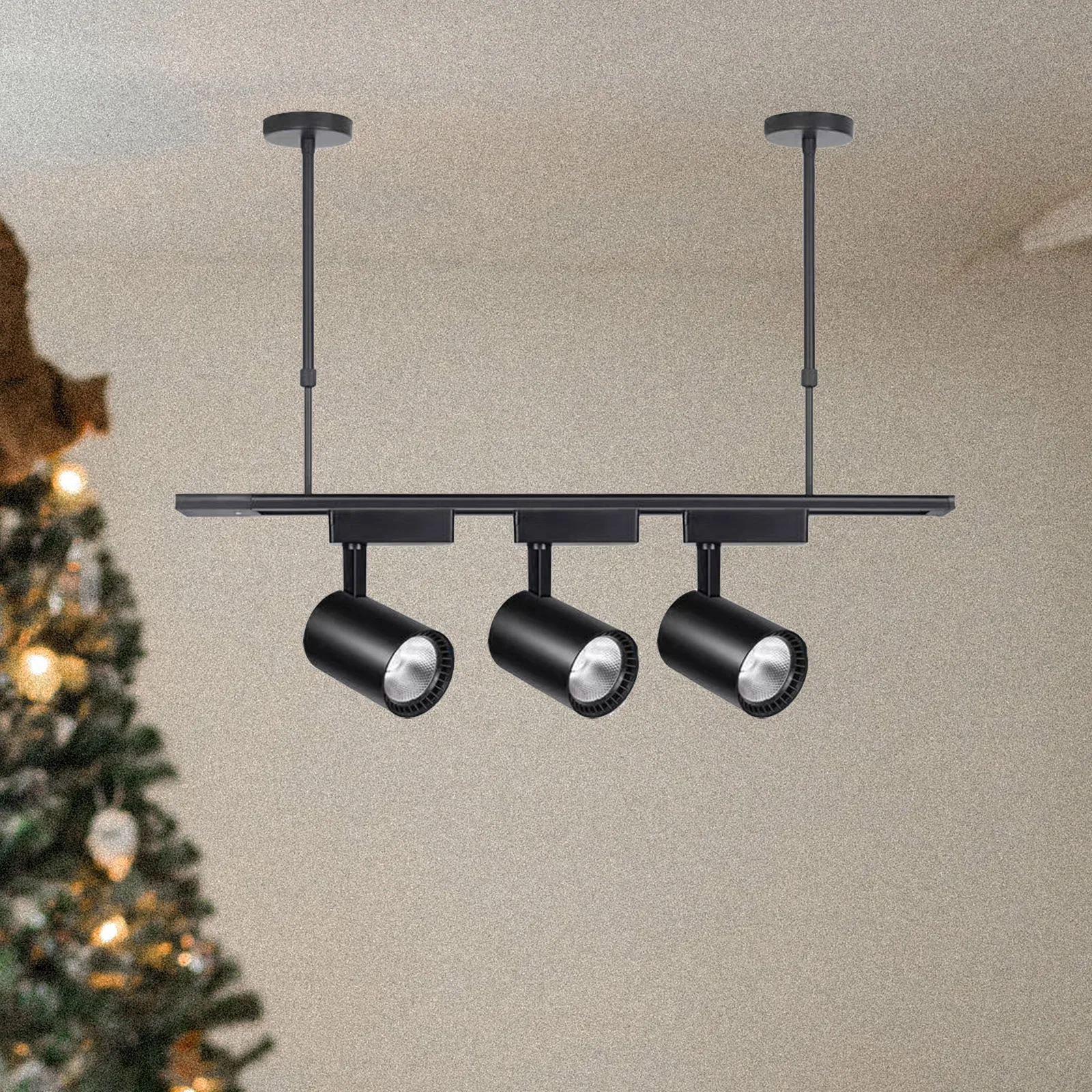 

1 Set Adjustable Downrods For Pendant Lights White Extension Rods Ceiling Fixture Fluorescent Lamp Stem Hanging Light