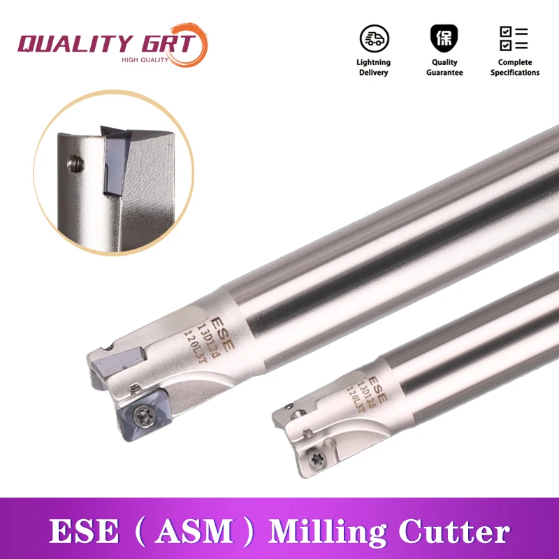 Q.Grt ESE ASM milling cutter small hole deep cavity double-edged small diameter milling cutter JDMT070204 JDMT070208 insert