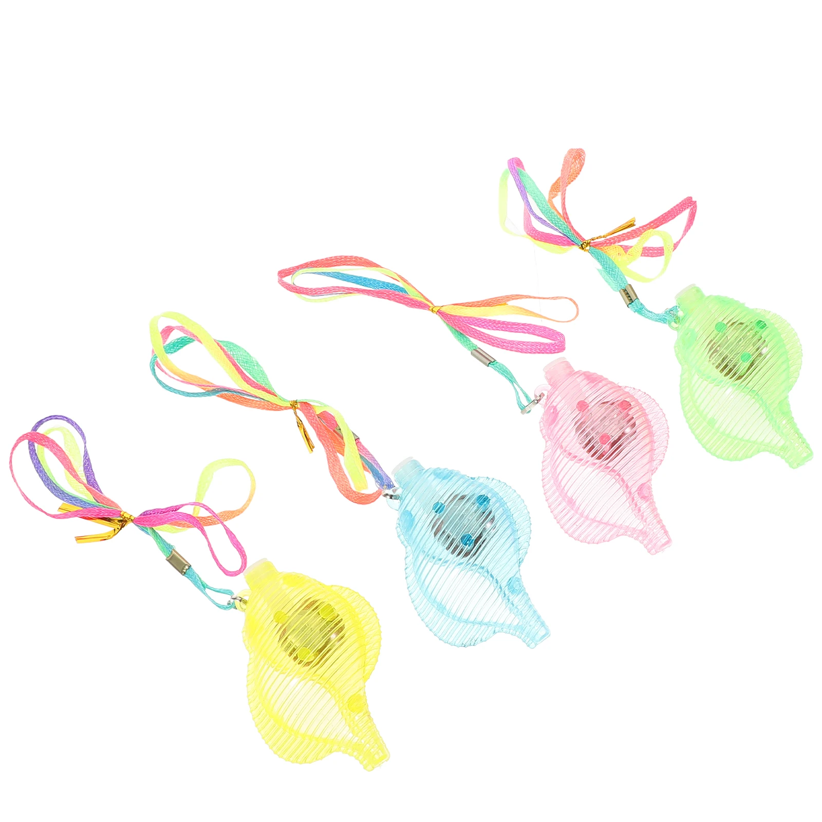 

12Pcs Glitter Plastic Led Pendant Pendant Led Flashing Necklace for Kids Girls Light up Cartoon Charm Glow Toy Jewelry