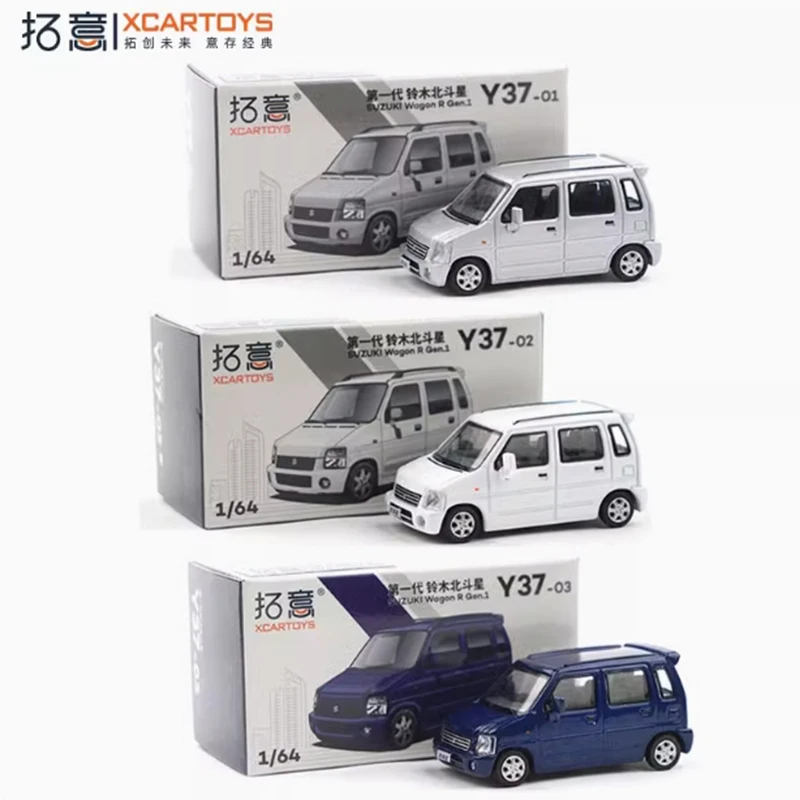 Xcartoys 1/64 Scale Suzuki Wagon R Gen-1 Alloy Model Car Adult Souvenir Classic Static Display Collectible Toy Gift