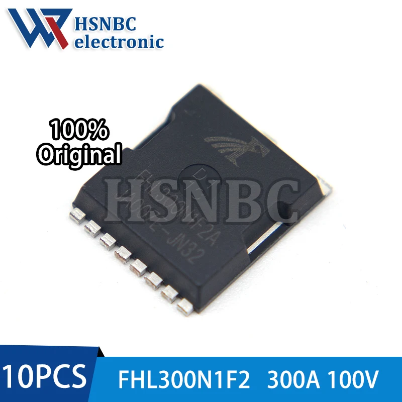 10PCS FHL300N1F2 300N1F2 FHL300N1F2A TOLL-8 300A 100V N-channel Power MOSFET Transistor 100% New Original