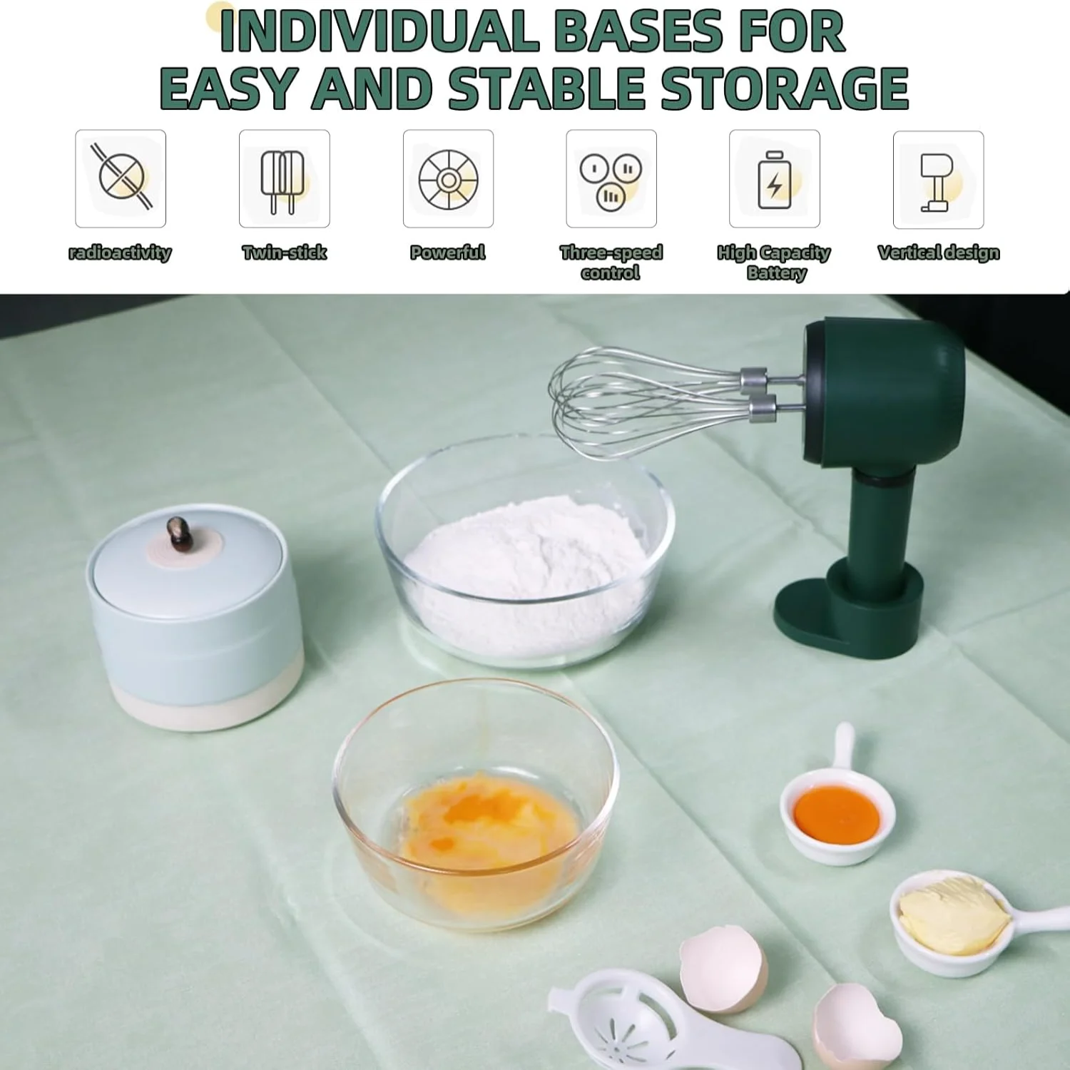 

Cordless hand blender, blender, USB rechargeable blender, 304 stainless steel portable whisk, special for baking ​ ​ ​ ​