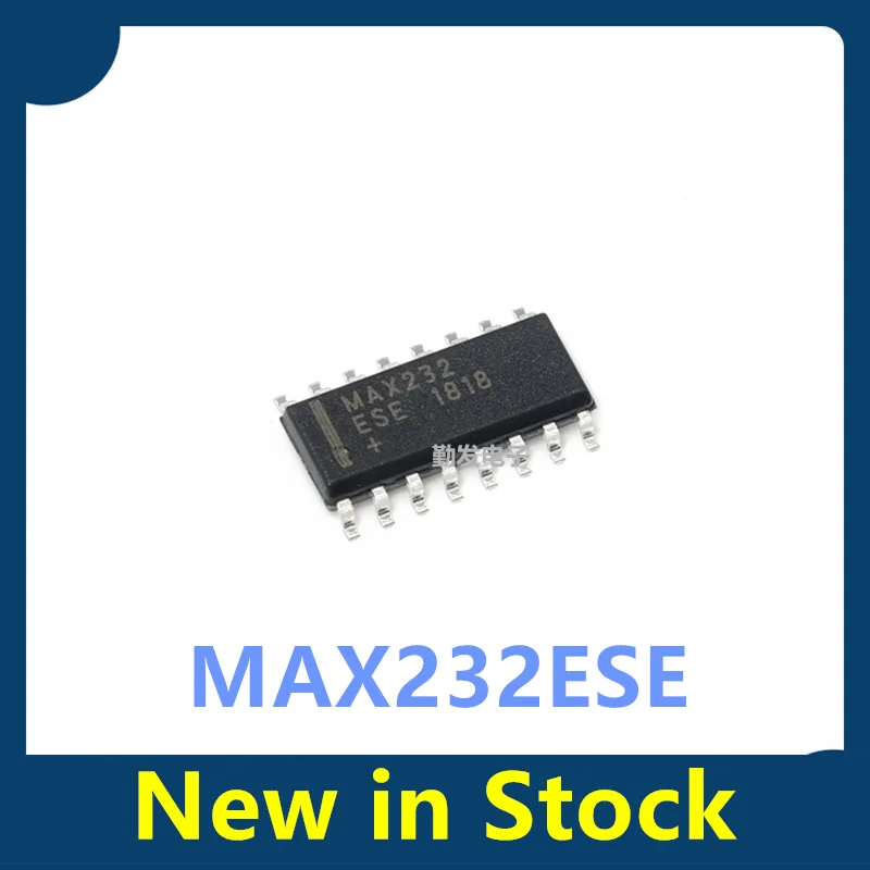 10PCS MAX232 SOP16  MAX232ESE Driver/Transceiver Chip – Brand new, genuine