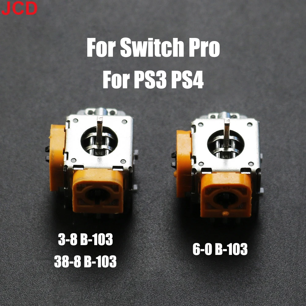 

JCD 1pcs 3D Analog Joystick For Switch Pro NS For PS3 PS4 Gamepad Sticks Sensor Module Repair Parts Replace Accessories