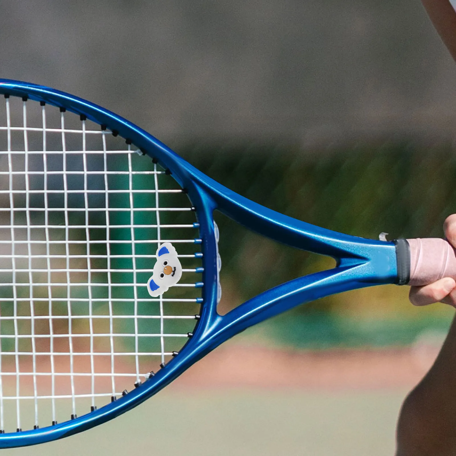 

3Pcs Silicone Tennis Racket Dampeners Cartoon Koala Shock Absorbers Tennis String Vibration Dampers Racquet Accessories