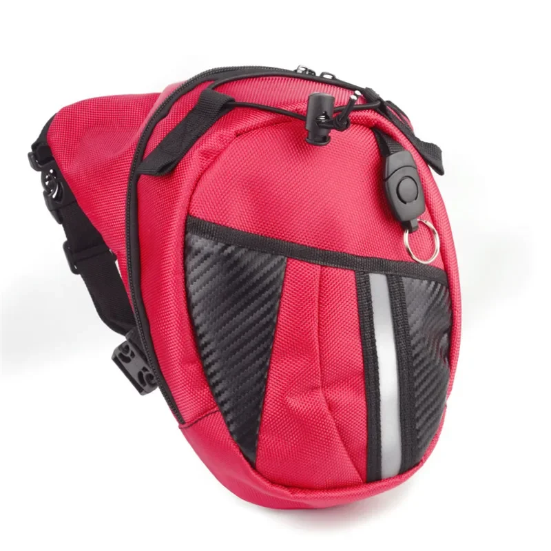 New Red quality Motocross Drop Leg bag borsa da equitazione per moto Knight marsupio borsa multifunzionale per esterni LOGO personalizzato all'ingrosso