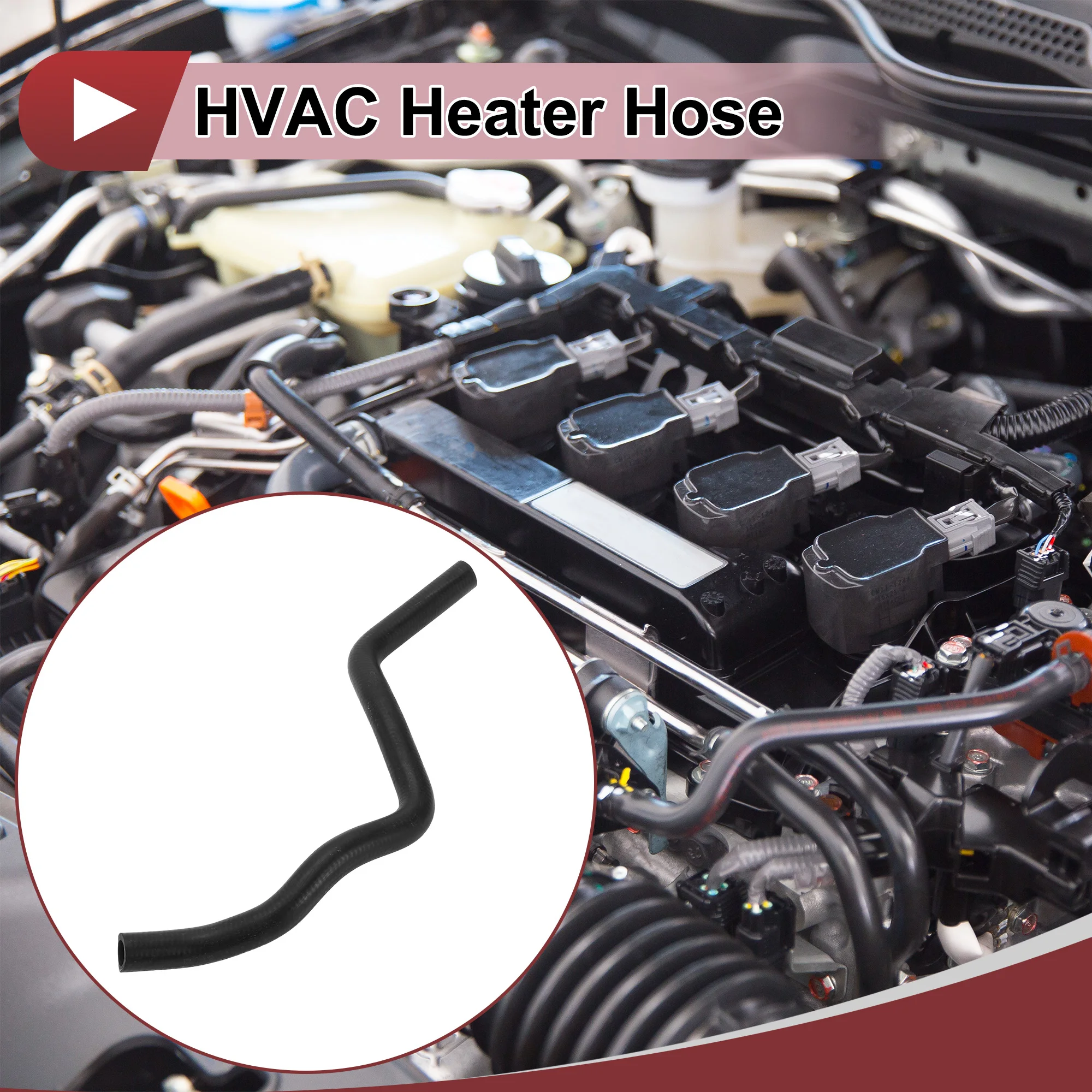 

UXCELL HVAC шланг обогревателя для Honda Civic 1.8L 2006-2011 No 79721SNAA00 резиновый черный 1 шт.