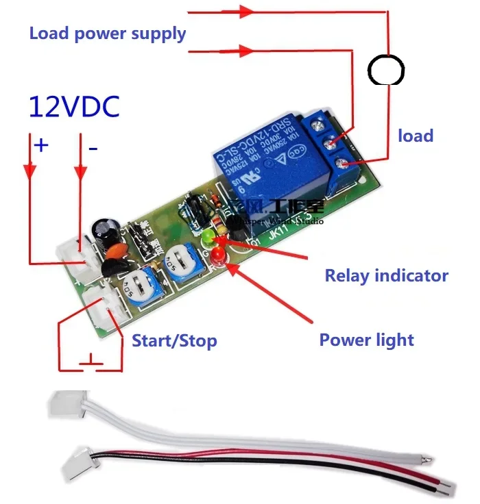 Adjustable Cycle Timer Delay On/Off Switch Power Supply DC 5V 12V 24V Timer Delay For arduino Board Module NEW