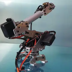 6 Degrees of Freedom Robotic Arm Manipulator with Large Ball Bearing Abb Industrial Robot Model DIY Six-axis Robot Model