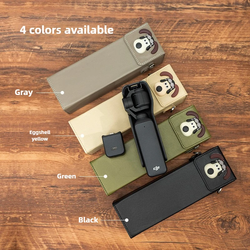 DJI Osmo Pocket 3 Camera Storage Bag, Protective Case, Portable Leather Cover, Accessories Cute and Lightweight Waterproof Cover