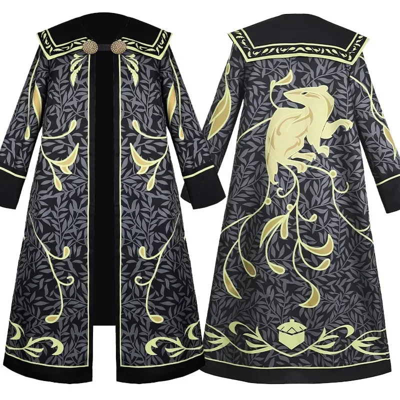 Harries Hogwarts Legacy Cosplay Adult Robe Cloak Four House Halloween Gift Harris Costume Halloween Dressing Performance