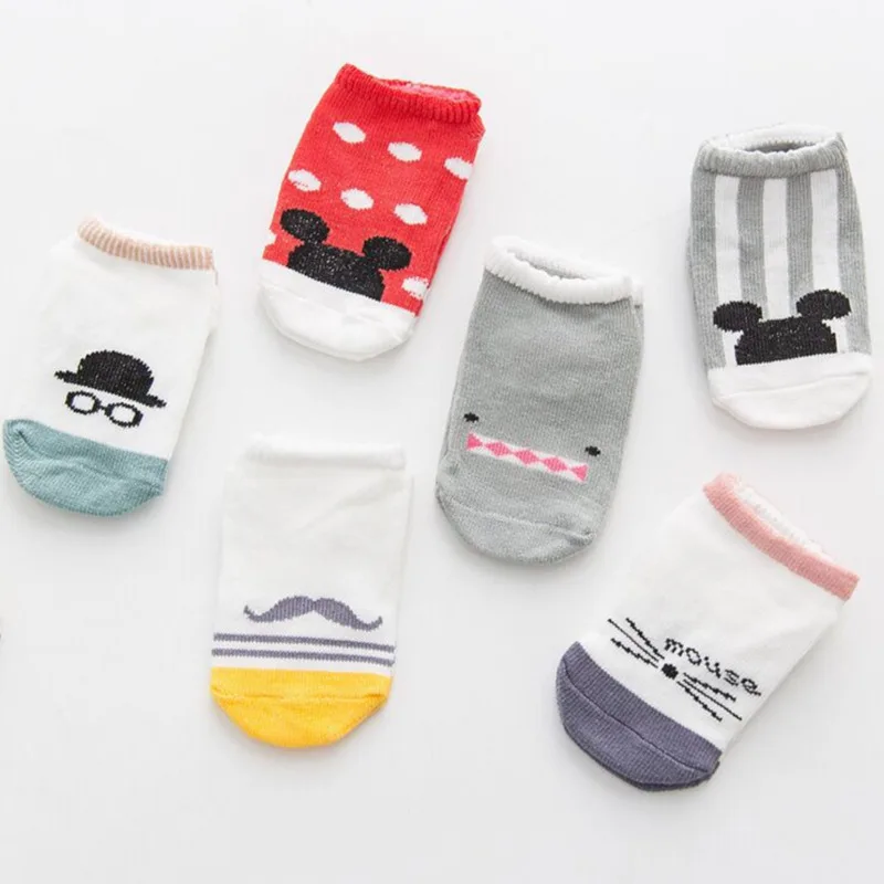 Children's Socks Slipper Baby Girls Boys Anti Slip Kids Toddlers Gift Clothes Infant Stuff Cartoon Animal Newborn Accessories