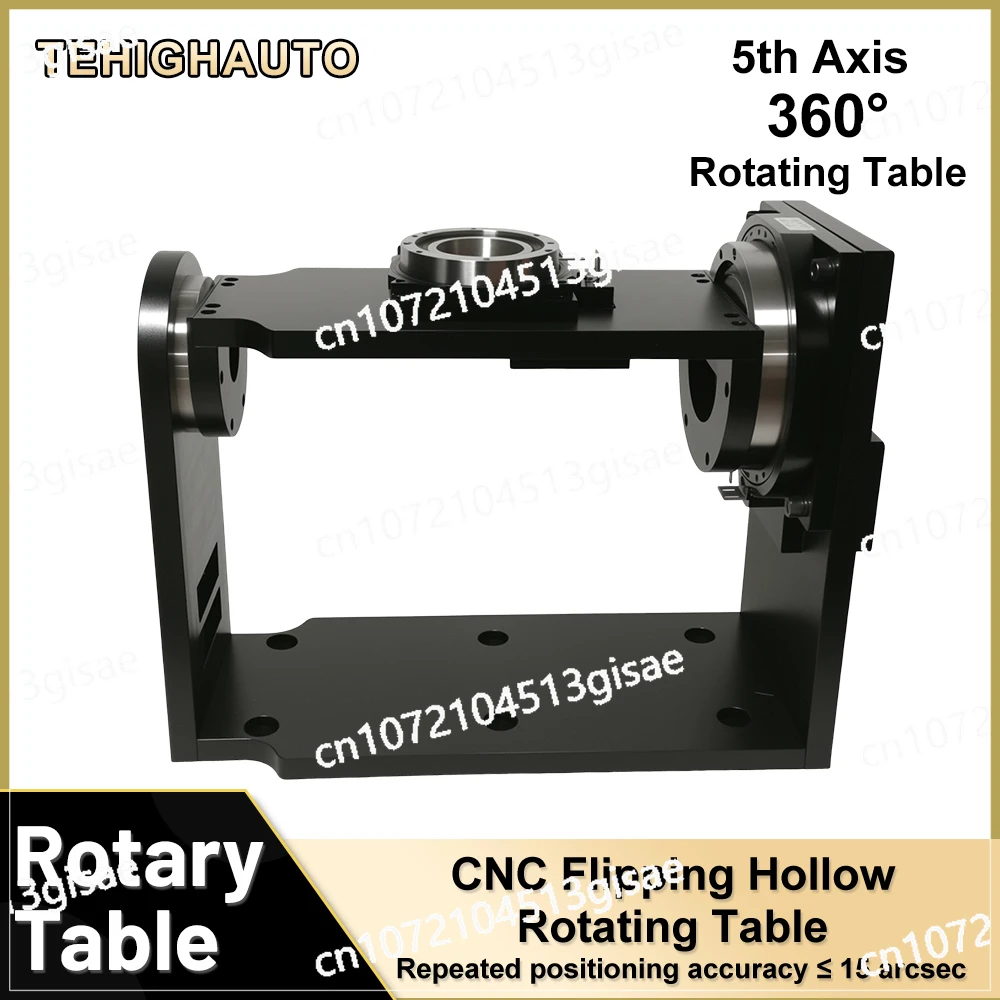 

Medical Device Positioning Platform Five Axis CNC Flip Hollow Rotary Platform Disc Dispensing Machine Flip Table