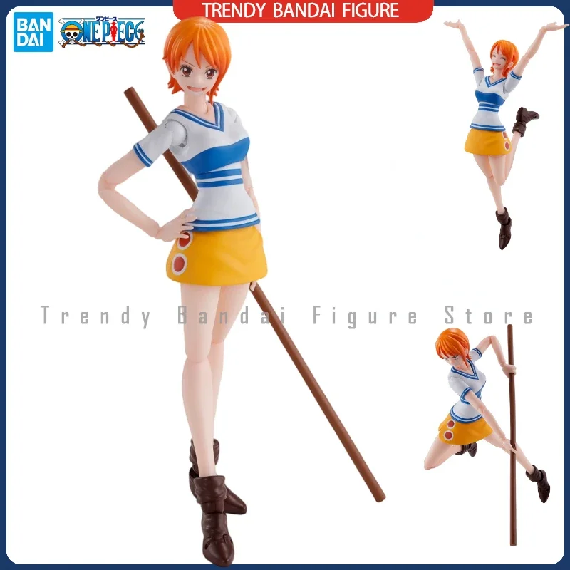 

Bandai TAMASHII One Piece Nami&Luffy SHF Romance Dawn Spirits S.H.Figuarts Фигурка Аниме Модель Игрушки Хобби