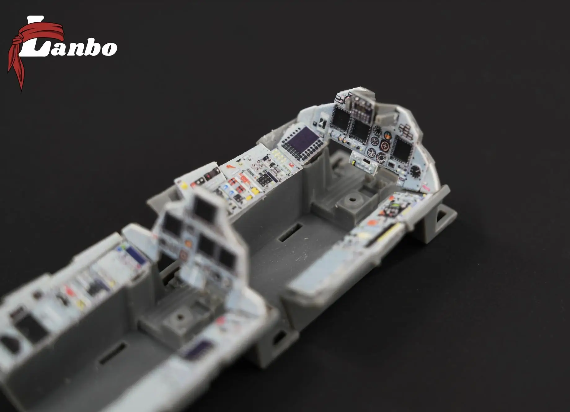 Lanbo Models 3D Cockpit SU-30MKM FLANKER-H 48132 FOR GWH 1:48