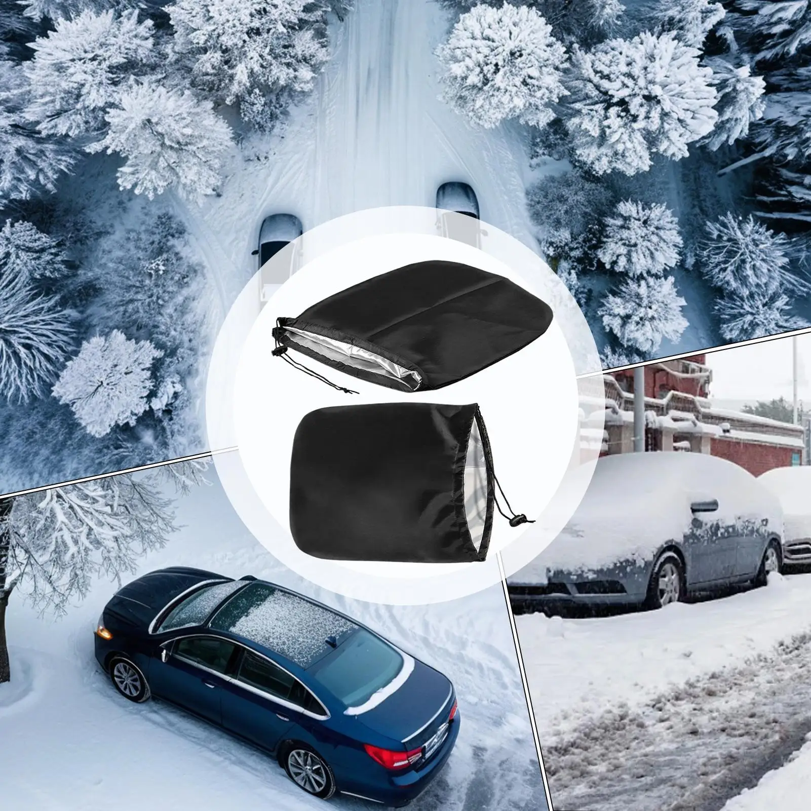 

Side Mirror Covers Dustproof Thicken Windproof Auto Supplies Side View Mirror Covers For Sedans SUVs From Winter Summer Frost