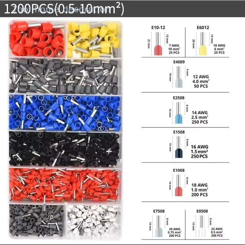 페럴 크림핑 도구, AWG 20-5(0.5-16mm²)용 자체 조정식 육각 와이어 크림퍼 플라이어 YE 16-6E, 래칫 와이어 크림핑 도구