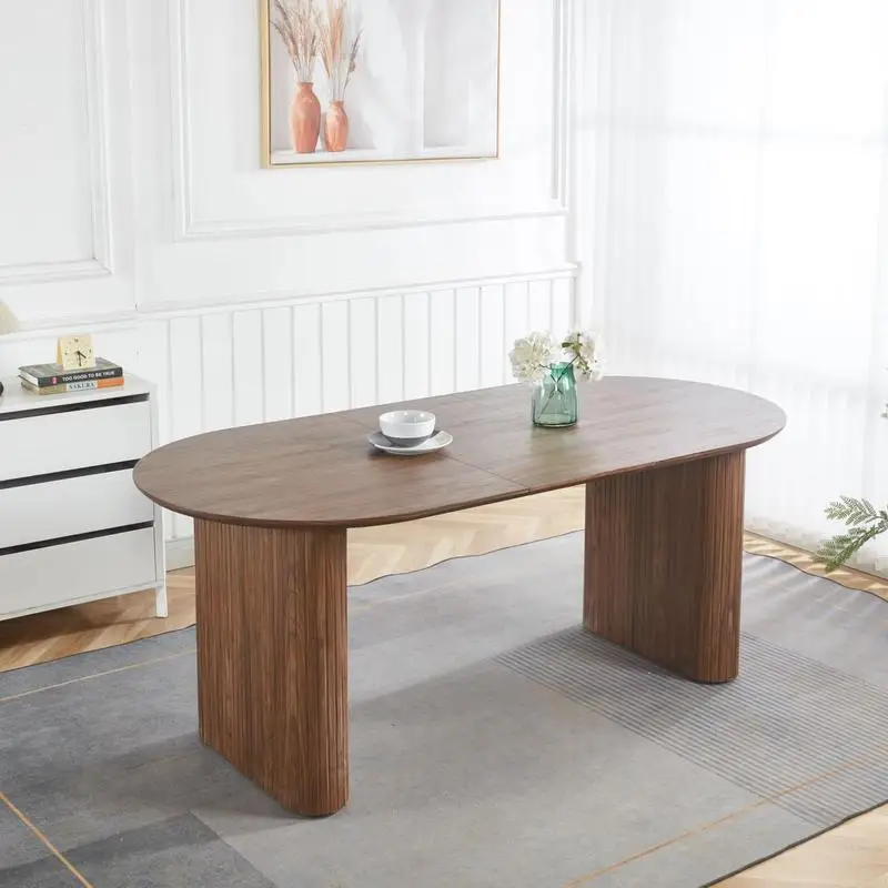 Expandable Dining Table - Versatile Office & Coffee Table, MDF Construction