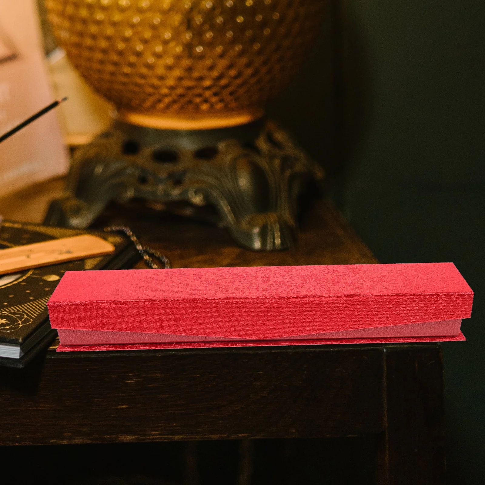 กล่องม้วนพู่กันจีน โครงสร้างแข็งแรง กล่องของขวัญสุดหรู บรรจุภัณฑ์แบบพกพา โซลูชั่นการจัดเก็บและแสดงผลงานแบบพกพา กล่องใส่พู่กันจีน