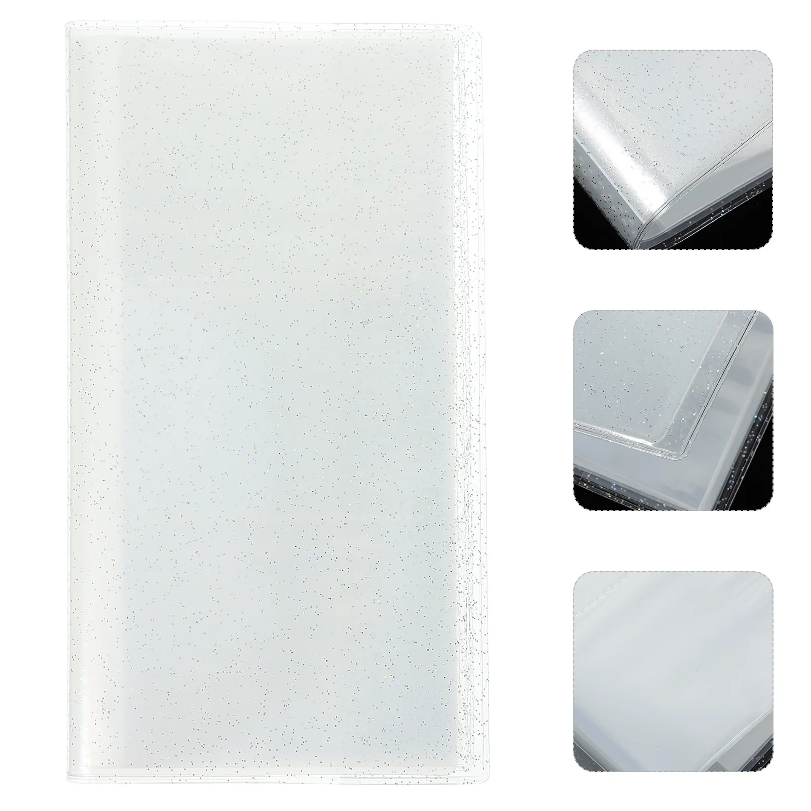 ألبوم صور جيلي الفاكهة حامل تخزين التذاكر البلاستيكية لبطاقات الصور مجموعة ألبوم شفاف محمول لفيلم السفر #4