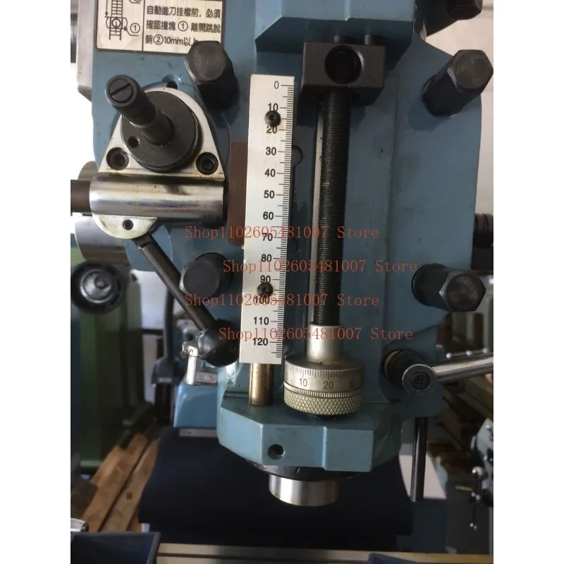 1pcs Bridgeport Milling Machine 0-120mm Depth Feed Rod Scale Ruler Aluminum B159 CNC Milling Machine Lathe Machine Parts