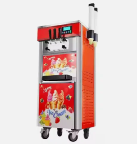 Manufacturer Direct Sales Commercial Soft Ice Cream Making Machine