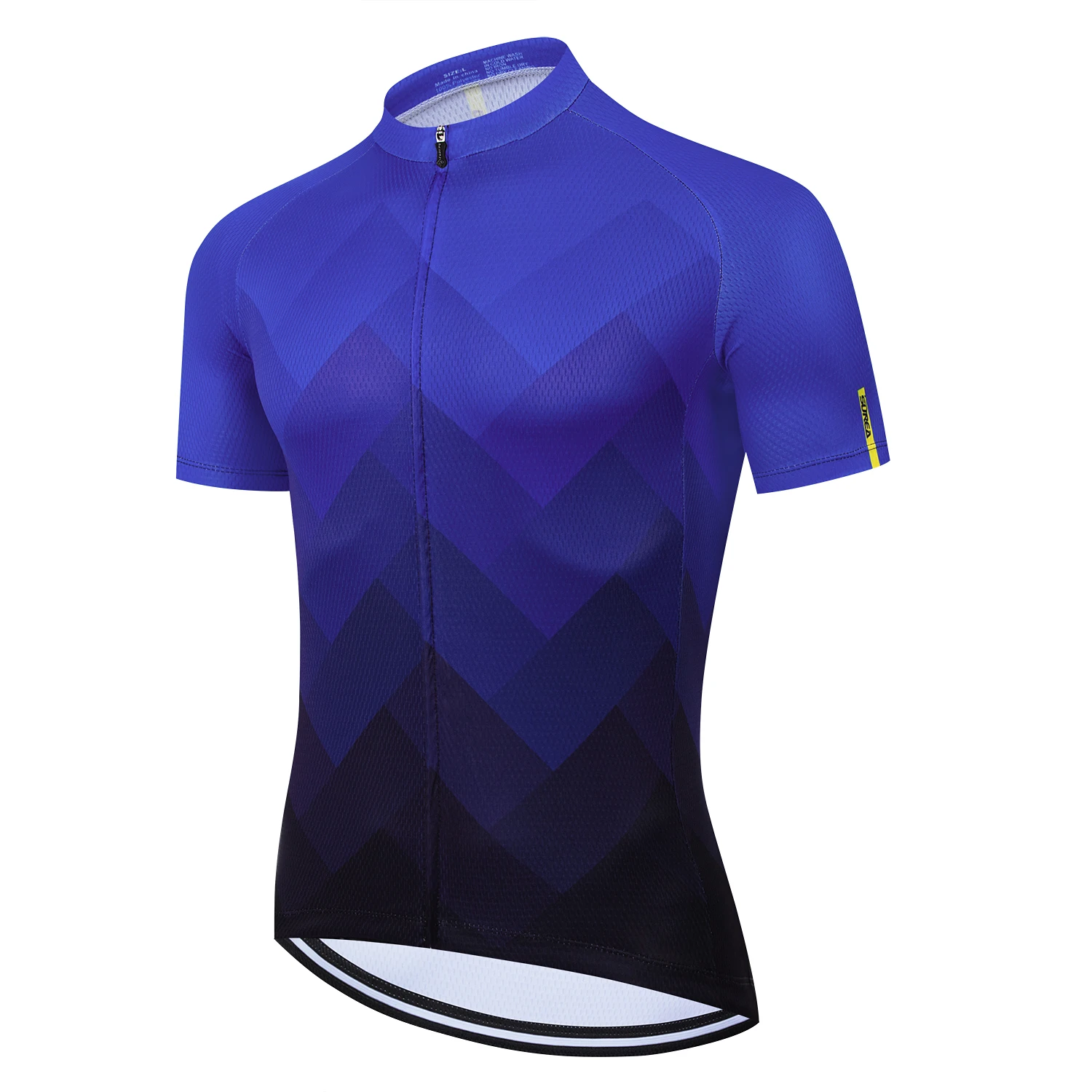 Summer Men Short Sleeve Cycling Jersey MTB Maillot Bike Shirt Breathable Tricota Mountain Pro Team Bicycle Sports Clothing 2024