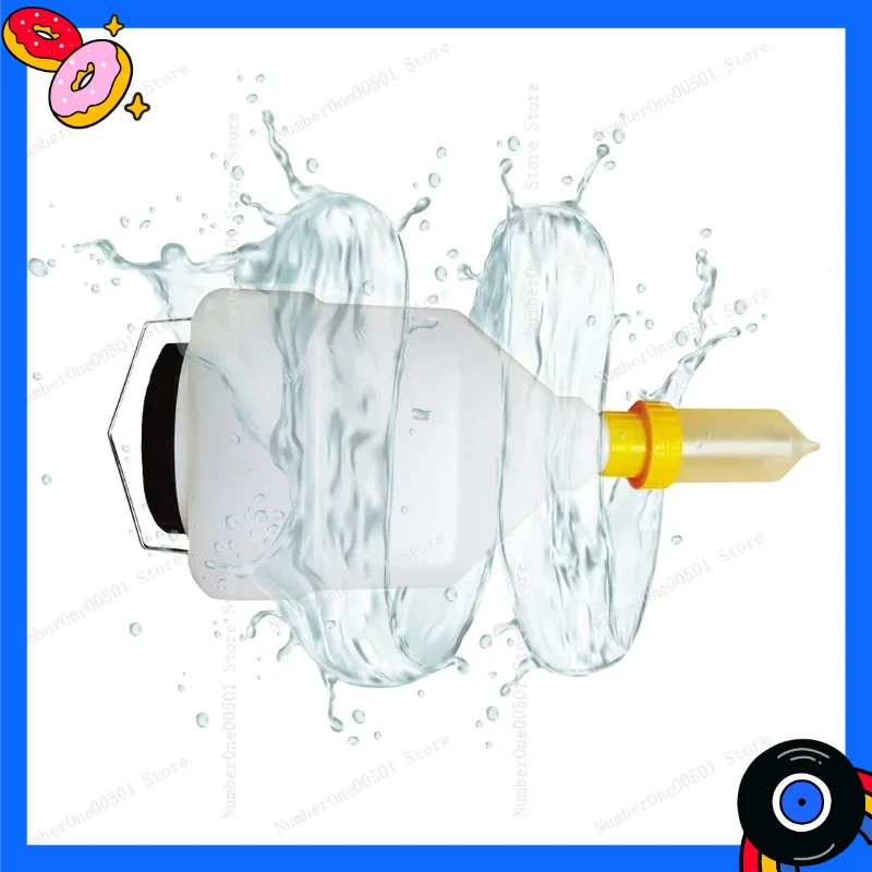 

Large Hanging Condiment Squeeze Bottle 3.5L Drip-Free Sauce Dispenser for Ketchup Mustard BBQ Perfect for Burgers Fries Chicken